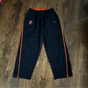 VTG Princeton Tigers Nike Fit Storm Team  Athletic Windbreaker Pants - Men's 2XL